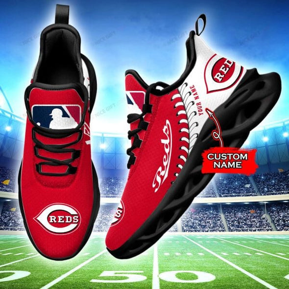 Cincinnati Reds Custom Name Max Soul Shoes