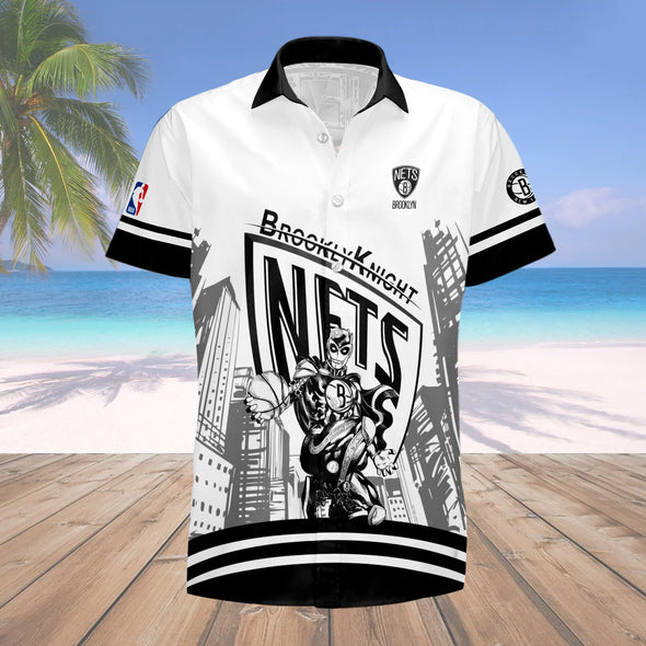 Brooklyn Nets Hawaiian Shirt V8