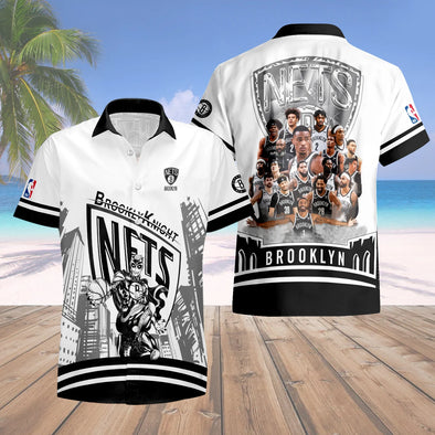 Brooklyn Nets Hawaiian Shirt V8