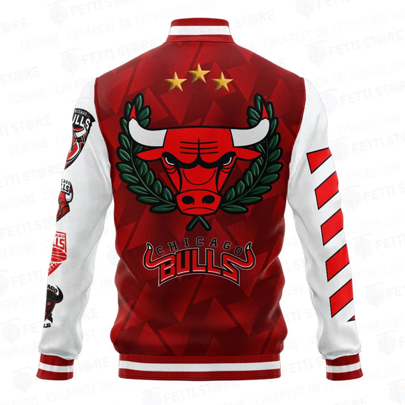 Chicago Bulls Baseball Varsity Jacket