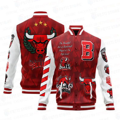 Chicago Bulls Baseball Varsity Jacket