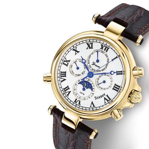 Stauer Gold Finished Graves '33 Wristwatch