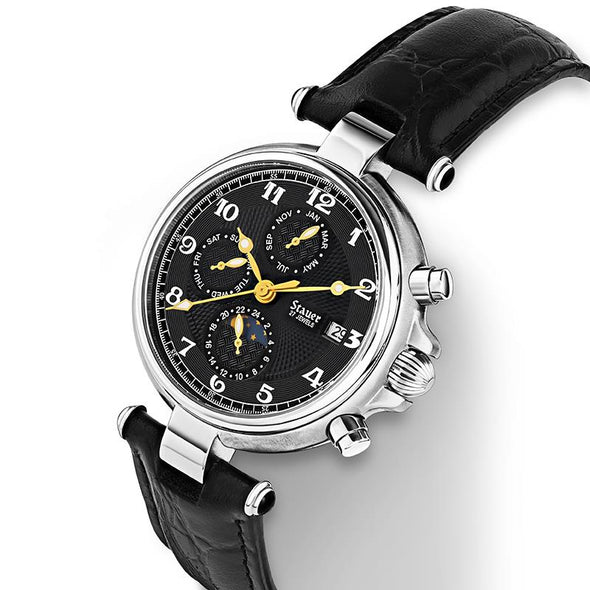 Stauer Noire Men's Watch