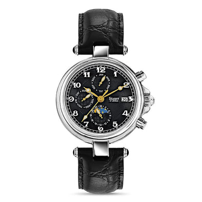 Stauer Noire Men's Watch