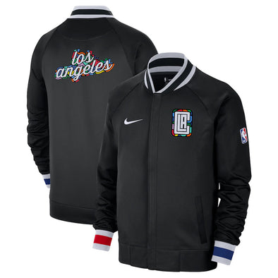 LA Clippers Nike 2022/23 City Edition Full-Zip Jacket - Black
