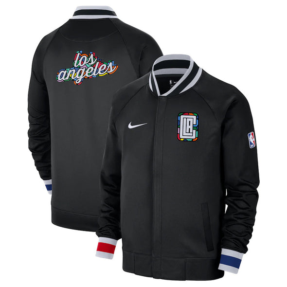 LA Clippers Nike 2022/23 City Edition Full-Zip Jacket - Black