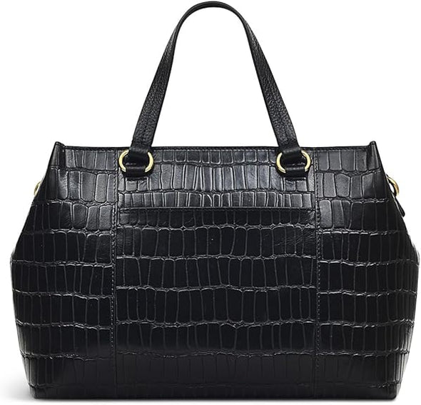 RADLEY London - Faux Croc- Small Leather Satchel Bag for Women, Stylish Crossbody Purse