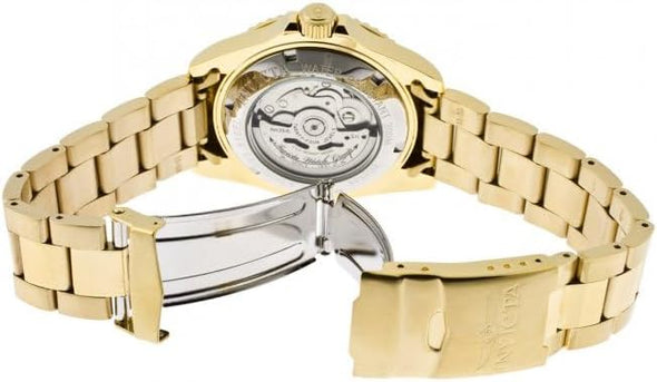 Invicta Men's Pro Diver Analog Display Japanese Automatic Gold Watch