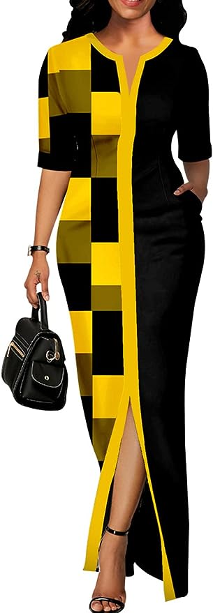 Women's Sexy Sleeveless Floral Maxi Dresses Casual Summer Beach Long Dress