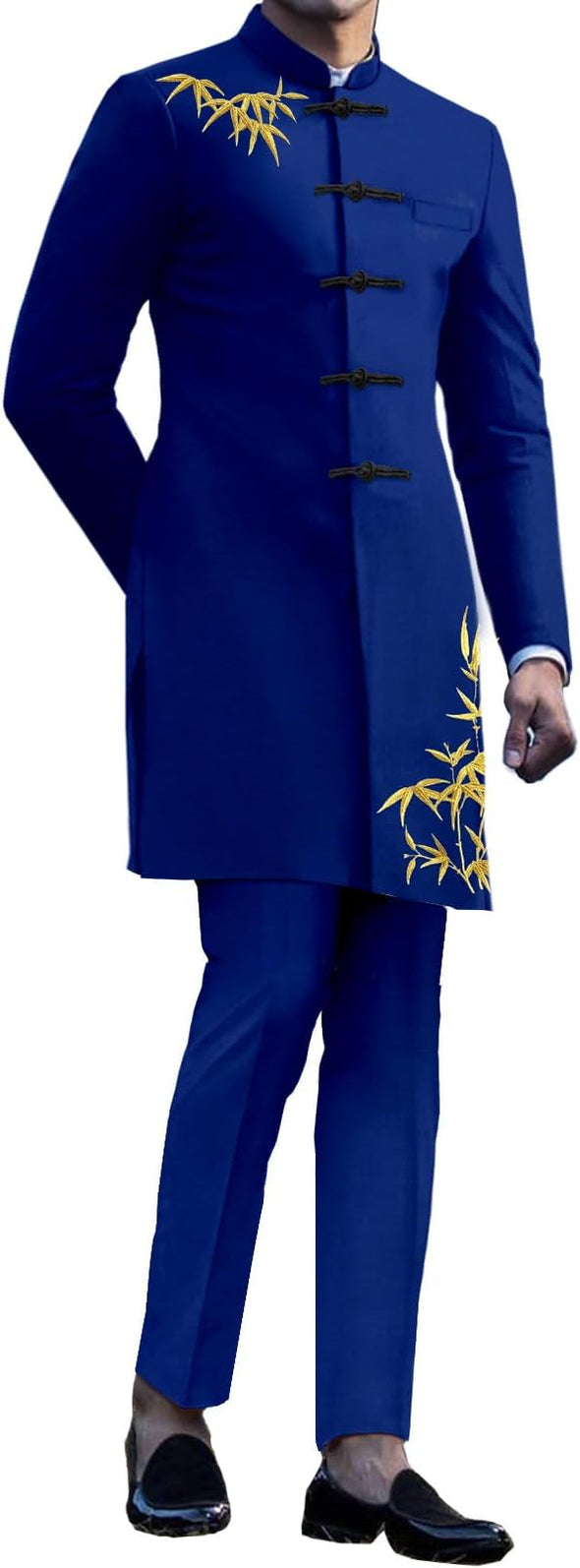 2 Piece Set Slim Fit Traditional Suit Mens recourse control attire