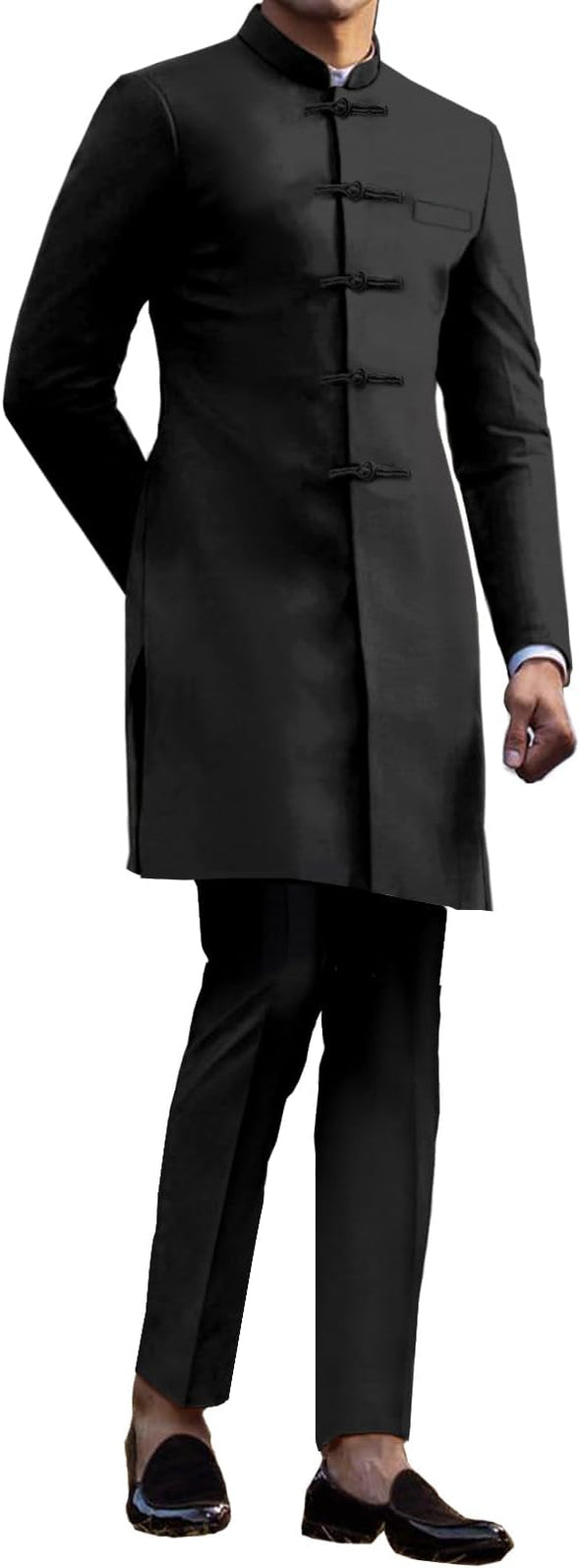 2 Piece Set Slim Fit Traditional Suit Mens recourse control attire