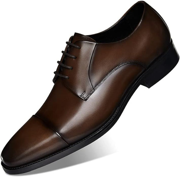 Mens Leather Dress Shoes Mens Oxfords Formal Dress Shoes for Men