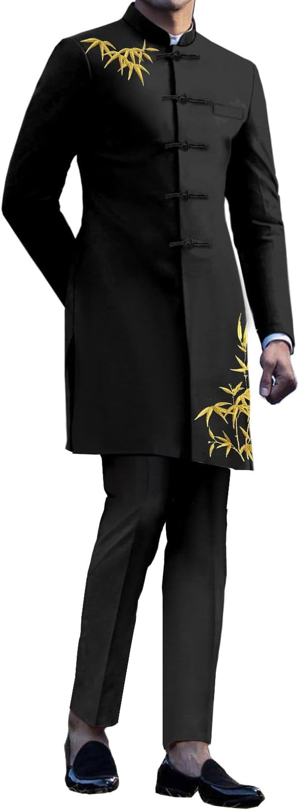 2 Piece Set Slim Fit Traditional Suit Mens recourse control attire
