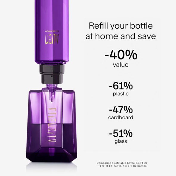 Mugler Alien - Eau de Parfum - Women's Perfume - Floral & Woody - With Jasmine, Wood, and Amber - Long Lasting Fragrance