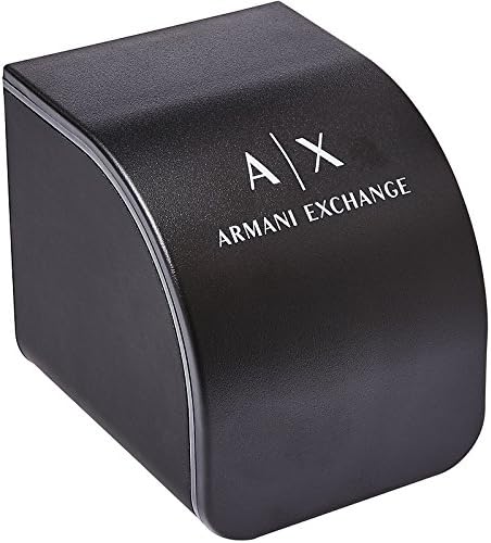 AX Armani Exchange Chronograph Watch for Men with Leather, Stainless Steel Watch