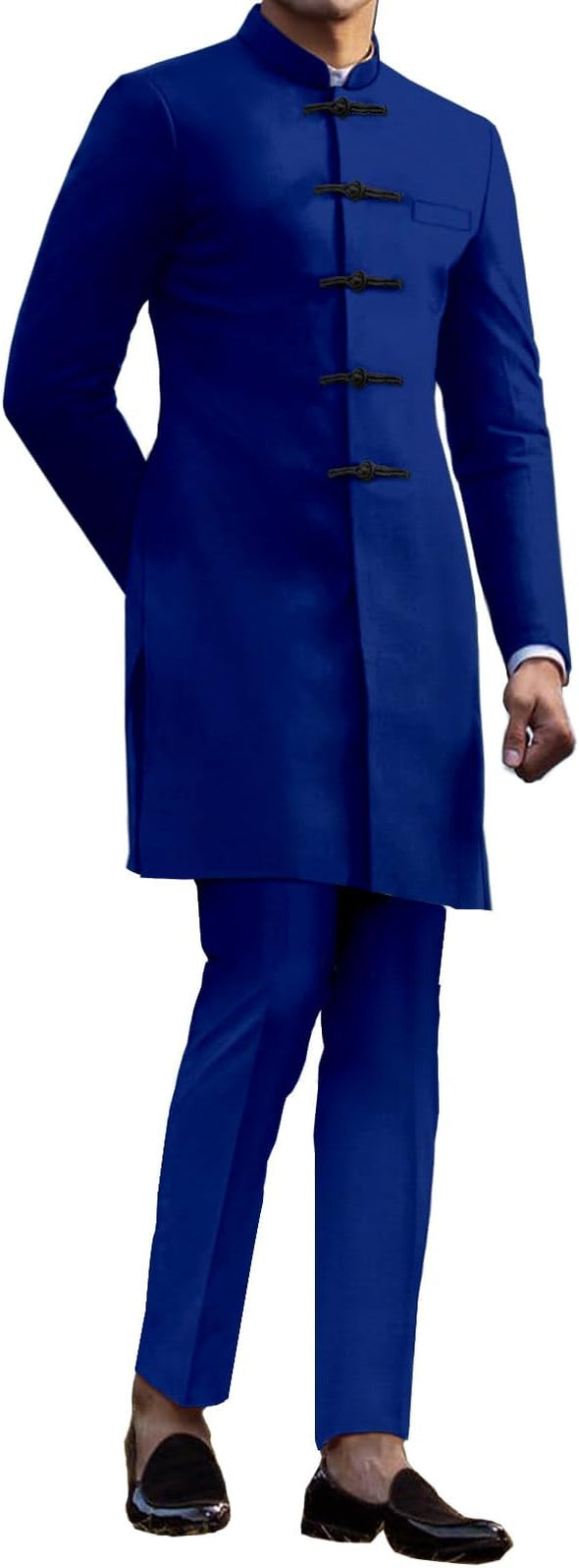 2 Piece Set Slim Fit Traditional Suit Mens recourse control attire