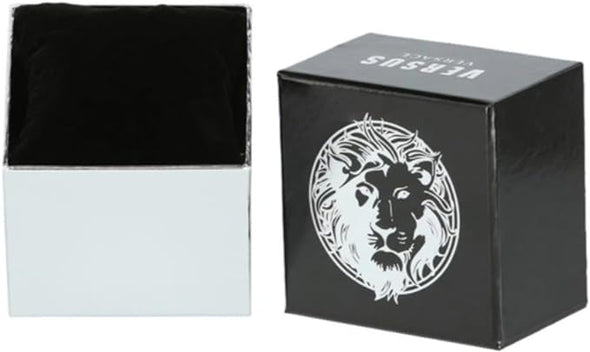 Versus Versace Mens Black 45 mm Aberdeen Watch