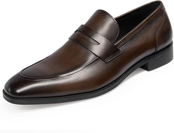 Men's Dress Shoes Slip-On Loafers Leather Shoes for Men