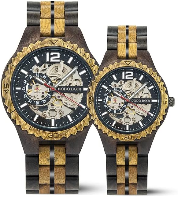 Mechanical Wooden Watch