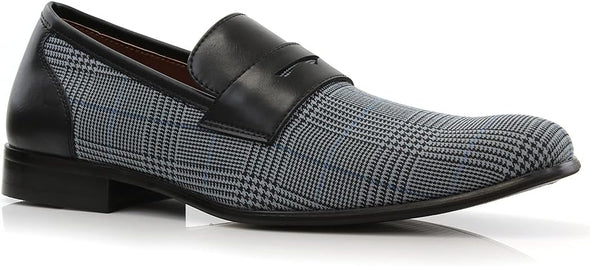 Mens Casual Classic Penny Loafer Dress Shoes
