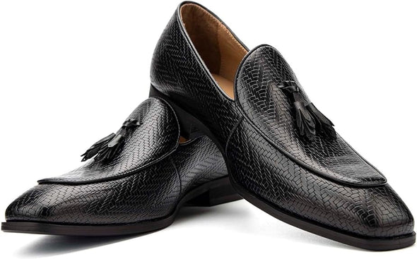 Mens Loafers Shoes Slip On Driving Shoes Casual Dress Loafer Business Fashion Shoes