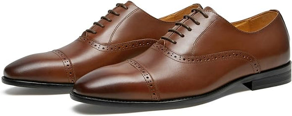 Genuine Leather Mens Dress Shoes Oxford Shoes for Men