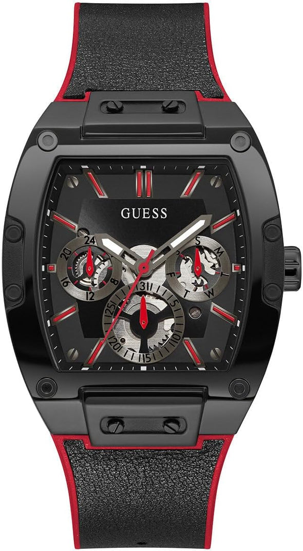 GUESS Men's Trend Casual Tonneau Diamond 43mm Watch