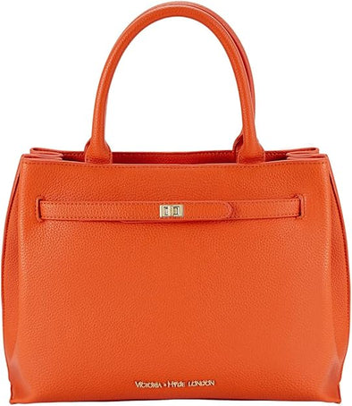 VICTORIA HYDE Tote Bag for Women Large PU Leather Shopper Handbags Vegan Travel Shoulder Bags for Women and Mom Best Gift