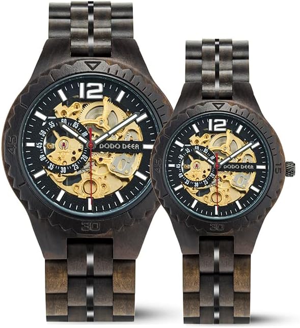 Mechanical Wooden Watch