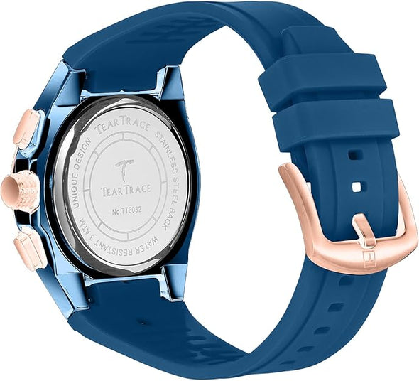 Men's Watches Chronograph Analog Stop Watch Waterproof Business Casual Wrist Watch