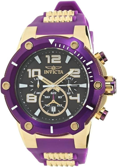 Invicta Men's Speedway 51.5mm Stainless Steel, Silicone Quartz Watch