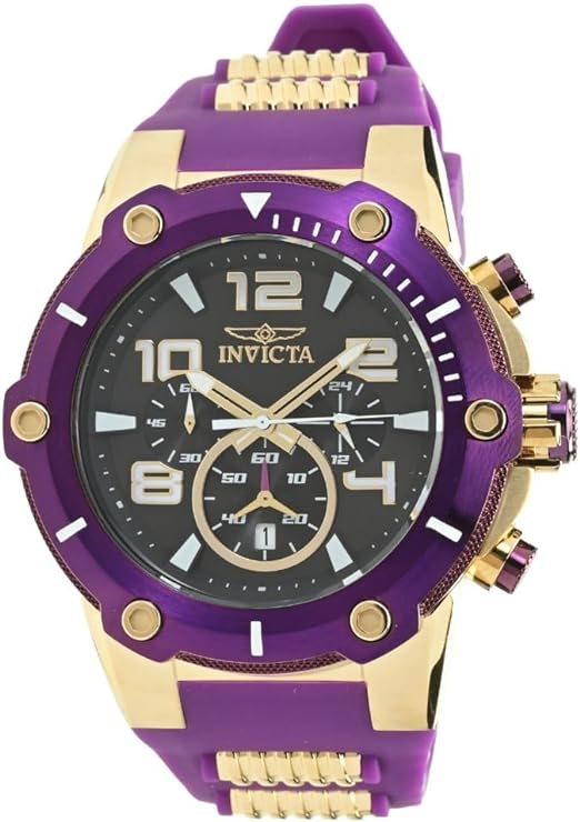 Invicta Men's Speedway 51.5mm Stainless Steel, Silicone Quartz Watch