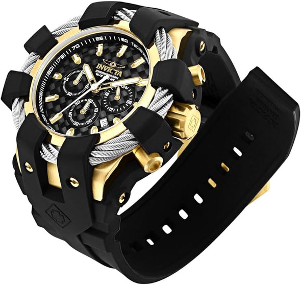 Invicta Men's Bolt Analog Display Quartz Black Watch