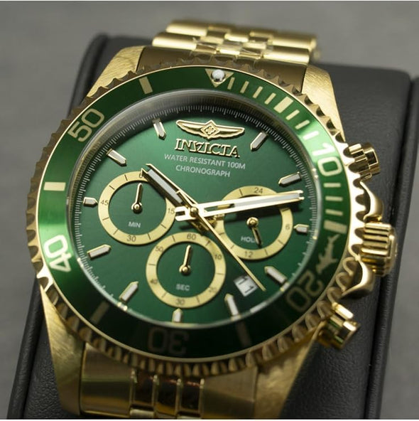 INVICTA Pro Diver Men 43mm Stainless Steel Gold Gold dial