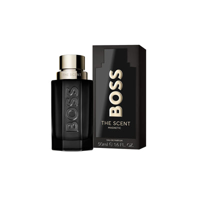 Hugo Boss The Scent Magnetic Eau de Parfum – Ambery Men's Cologne – With Notes of Maninka Fruit & Vanilla – Long Lasting Fragrance