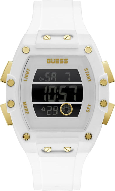 GUESS Digital Silicone Watch