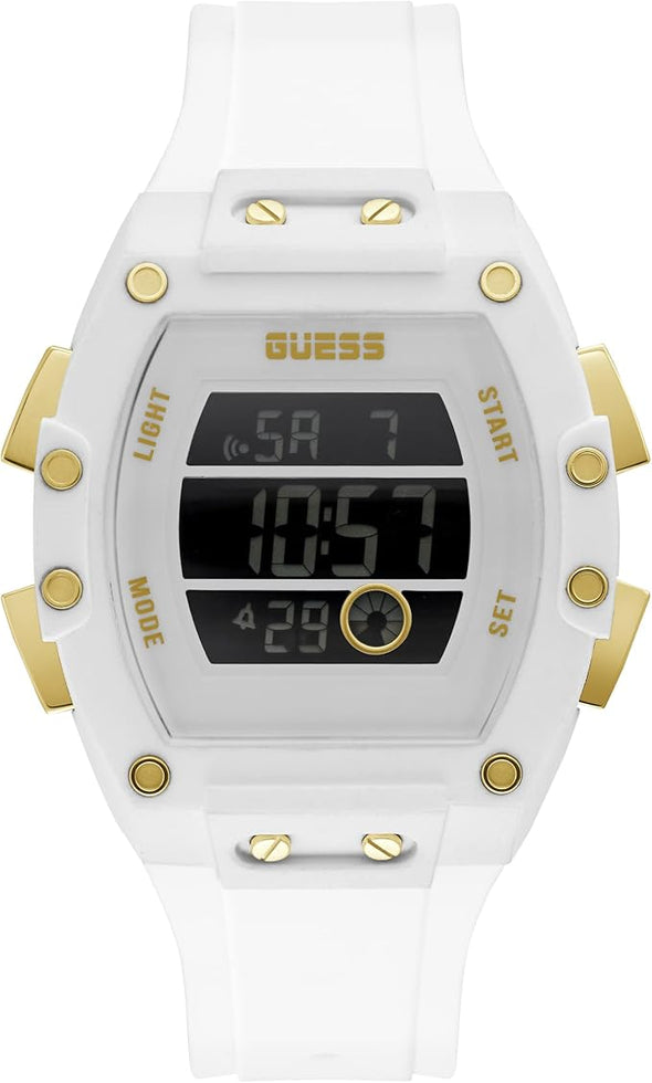 GUESS Digital Silicone Watch