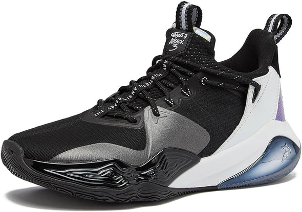 AND1 Attack 3.0 Mens Basketball Shoes Men, Court Sneakers for Men or Women, Sizes 7 to 16 - Black, Blue, Red, Silver, or Green