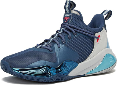 AND1 Attack 3.0 Mens Basketball Shoes Men, Court Sneakers for Men or Women, Sizes 7 to 16 - Black, Blue, Red, Silver, or Green