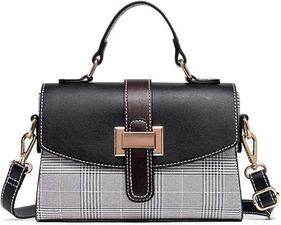 Crossbody Purse for Women Shoulder Bag Leather Waterproof Retro Fashion Handbag Small