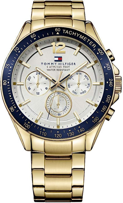 Tommy Hilfiger Men's Sophisticated Sport Gold-Tone Stainless Steel Watch
