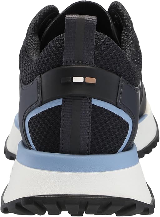 BOSS Men's Big Logo Mesh Mix Lace Up Sneaker