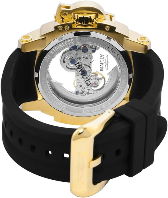 Invicta Men's Coalition Forces Analog Display Automatic Self Wind Black Watch