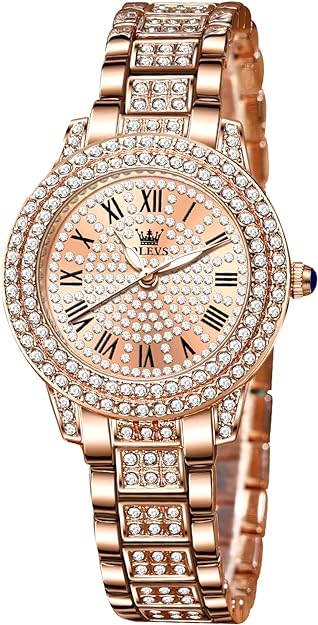 Ladies Watches Rose Gold Japanese Quartz Female Watches for Women Waterproof Stainless Steel Casual Dress Lady Wrist Watches