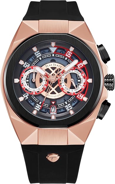 Men's Watches Chronograph Analog Stop Watch Waterproof Business Casual Wrist Watch