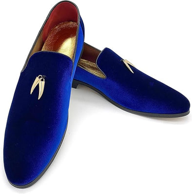 Slip-On Velvet Loafer Suede Fashion Dress Shoes