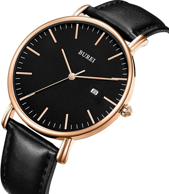 Men Wrist Watches Fashion Minimalist Analog Quartz Waterproof Watches for Men