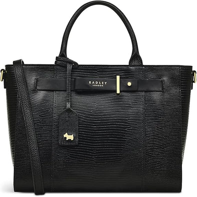RADLEY London - Faux Lizard Medium Satchel Bag for Women - Leather Crossbody Bag