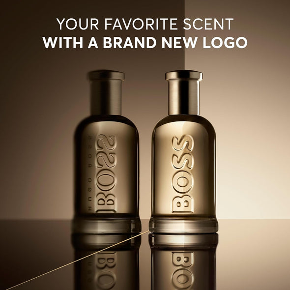 Hugo Boss Bottled Eau de Parfum – Woody Men's Cologne – With Notes of Apple, Cardamom & Vetiver – Long Lasting Fragrance