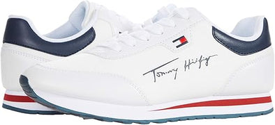 Tommy Hilfiger Laces White/blue signature sneakers